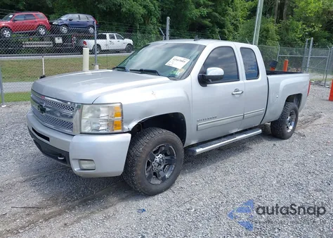 2010 Chevrolet Silverado 1500 Ltz из США, поврежденный, VIN 1GCYKTE22AZ298556